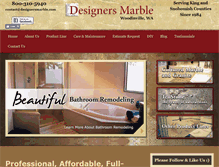 Tablet Screenshot of designersmarble.com